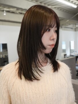 レイヤーカット　ステップカット