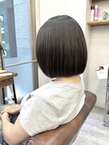 アピューズ ヘアー 梅田(Apiuz Hair) 低ダメージ縮毛矯正/艶感ボブ
