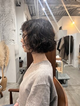 アオゾラヘアーカミノウラ(AOZORA HAIR kaminoura) ボブパーマ＊スパイラルパーマ