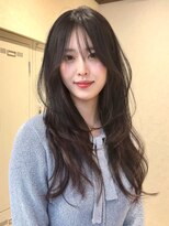 ジアン バイ ミルボン 西宮ガーデンズプラス(GIEN by milbon)&nbsp;ブリーチなし透明感グレージュ／くびれヘア