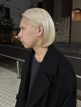 ロッソ 西荻窪(ROSSO) ブロンドボブ/ミルクティーブロンド/ミニボブ