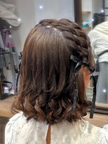 ヘアセット アリエス 新宿駅前店(aries) もこもこハーフツイン