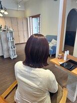 ヘアーリラクゼーション ティーノ(Hair relaxation tino)&nbsp;チェリーレッド【蒲田】