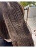 【頭皮と髪を労る】艶カラー+ボタニカルシステム8stepトリートメント