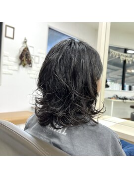 カフェアンドビューティー エスト 越谷(cafe&beauty est) ランダムパーマ