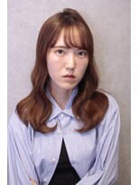 リメル 奥沢自由が丘店(Remel)&nbsp;ミディアムレイヤー/顔周りレイヤー/韓国風/ワンカール/自由が丘