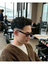 リッチブランドアンドコー 守口店(Rich Brand&Co)&nbsp;波巻きスパイラル/メンズパーマ/シャドウパーマ/ラルフカール