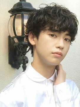 ブロック ジャポン(bloc japon) 外国人風くせ毛風エアリーショートパーマ・ニュアンスパーマ