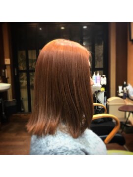 ヘア ロココ(hair LOCOCO) オレンジカラー