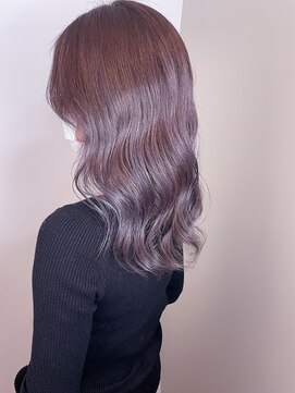 ナンバー(number+) 20代30代40代大人可愛いヨシンモリラベンダー透明感