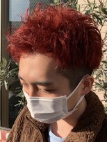アース 二俣川店(HAIR&MAKE EARTH)&nbsp;レッドカラー