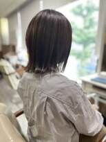 ショコラ 国立谷保(Chocolat)&nbsp;切りっぱなし外はねボブ☆【谷保/国立】