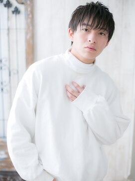 モッズヘアメン 名護大東店(mod's hair men) ≪mod's men≫シースルーバンクがポイント！マニッシュショートd