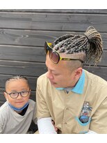 ブラウンシュガー(BROWNSUGAR) 親子でコーンロウ&ブレイズ!