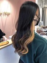 ユニバーストーキョー 池袋東口店(universe tokyo)&nbsp;インナーハニーイエローグラデーション【universeTokyo池袋】