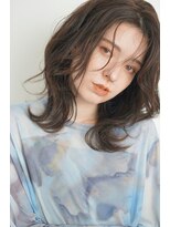 パール(PearL)&nbsp;【PearL】ステップウルフパーマ×マロンベージュカラー