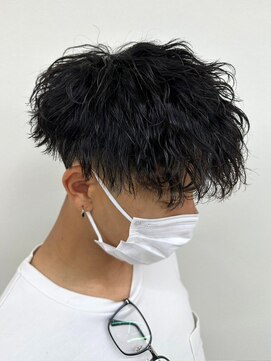 アリープパロット(ALEAP parrot) メンズ/刈り上げ/波巻きツイスト【ALEAP parrot/多賀】