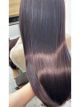 テラスヘアラボ 新潟駅南(TERRACEhairLab.) 髪質改善ラベンダーグレージュ