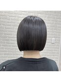 切りっぱなしボブ