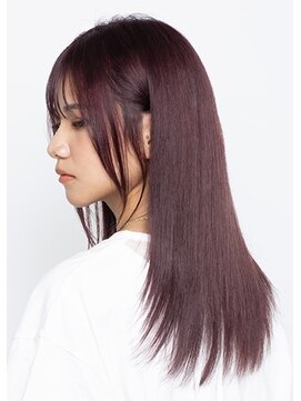 アース 鶴見店(HAIR&MAKE EARTH) 艶感ピンクパープルロング