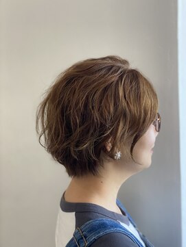 シアン 橋本店(Shian) ショートボブ×ニュアンスパーマ