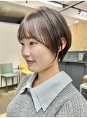 ショートボブ くびれショート ショートヘア 奈良 田村梨乃