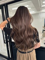 リル バイ ジルブラン(Lil by JIL BLAN)&nbsp;前髪　こなれミディ　イメチェン　ウェーブパーマ　韓国マッシュ