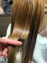 アース コアフュールボーテ 宇都宮インターパーク店(EARTH coiffure beaute) 髪質改善プレミアムストレート￥24800