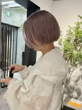 ジェーン(JANE) 伸ばしかけハイトーンショート