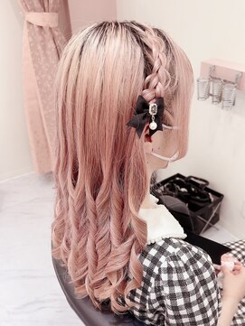 クランリリー 東梅田店(clan lily) サイドあみこみダウンスタイル