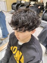 ゼスト フィーノ(ZEST fino) シャドウパーマニュアンスパーマ波巻きパーマメンズパーマ