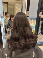 アピッシュ ギンザ(apish ginza)&nbsp;ロングパーマ/デジタルパーマロング/コテ巻きパーマ/韓国ヘア