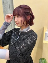 スニュウ(snuw)&nbsp;【snuw_ayano】ピンクラベンダー/ボブ