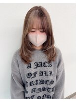 ガルボヘアー 桟橋店(garbo hair)&nbsp;ハイトーン デザインカラー 20代30代40代