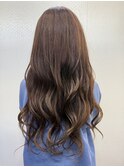 スーパーロング×アッシュカラー