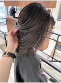 ハイライトバレイヤージュダブルカラーケアブリーチ30代40代