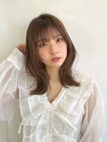 シエルバイアフロート(ciel by afloat)&nbsp;〈藤間〉くびれレイヤー/韓国ヘア/大人かわいいシナモンベージュ