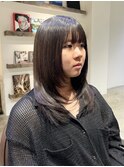ロングウルフカット/ハッシュカット/顔まわりレイヤーカット