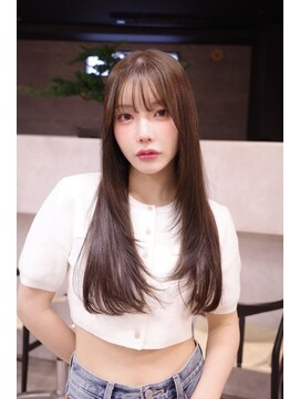 ハオ(hao) hao渋谷】ニュアンスレイヤー × パープルグレージュ