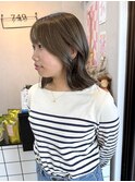 透明感☆ブリーチなしオリーブベージュ