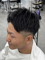 オーバルバイアピッシュ(OVARL by apish) メンズベリーショート/フェードカット/刈り上げ