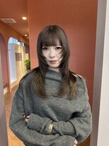 プロス(Pros)&nbsp;モーヴブラウン　レイヤーカット