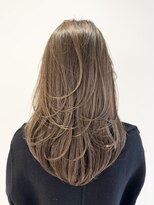 ムード(MOOD,)&nbsp;着物ヘア/大人ガーリー/ダークアッシュ/似合わせカット/銀座駅