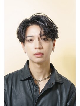 アイトーキョープラスシー 横浜(AI TOKYO+Sea) MEN’S横浜/センターパート/フェザーパーマ/毛流れパーマ/高島町