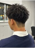 スパイキーショート/短髪/ツーブロック/メンズ/men's