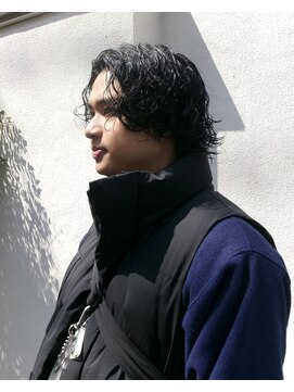 ヒントステーション(HINTSTATION) 〈浅草 半個室〉 メンズボブ/スパイラルパーマ