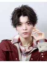 リップス 心斎橋(LIPPS)&nbsp;無造作シャドウパーマセンターパート