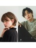 【頭皮ケア付き】カット+バブルシャンプー¥3500