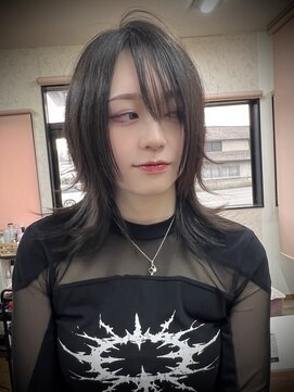 ヘアショップ ホップエム(HAIR SHOP HOP M) 岡山/倉敷/ウルフ/ウルフカット/レイヤーカット/シャギー