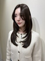 シェノン サントル(CHAINON CENTRE)&nbsp;韓国っぽ美人見え◎上質な艶のあるレイヤーカット【梅田】
